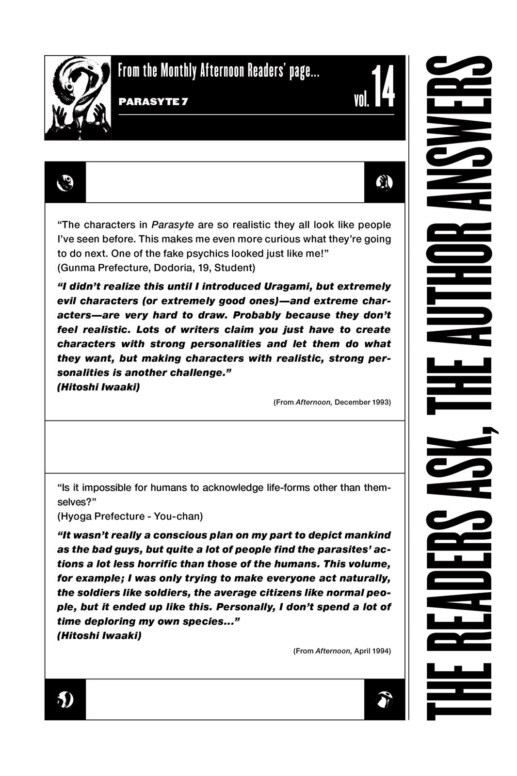 Read Parasyte Manga Online