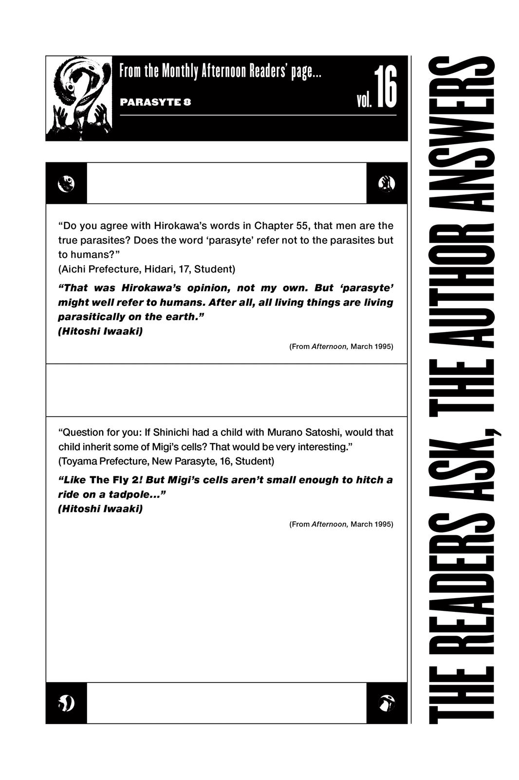 Read Parasyte Manga Online