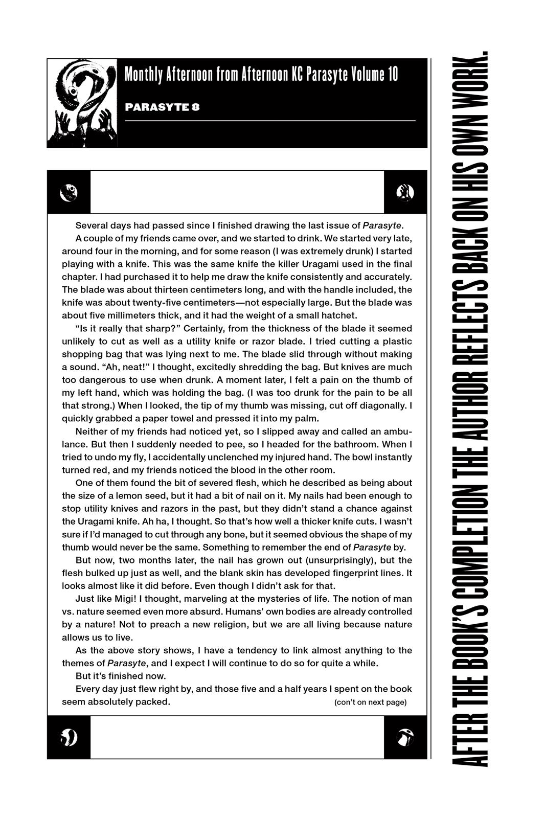 Read Parasyte Manga Online