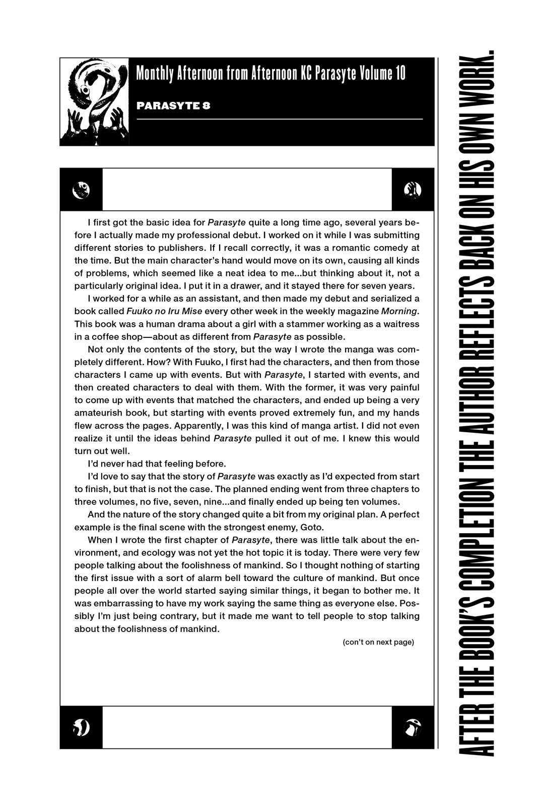 Read Parasyte Manga Online