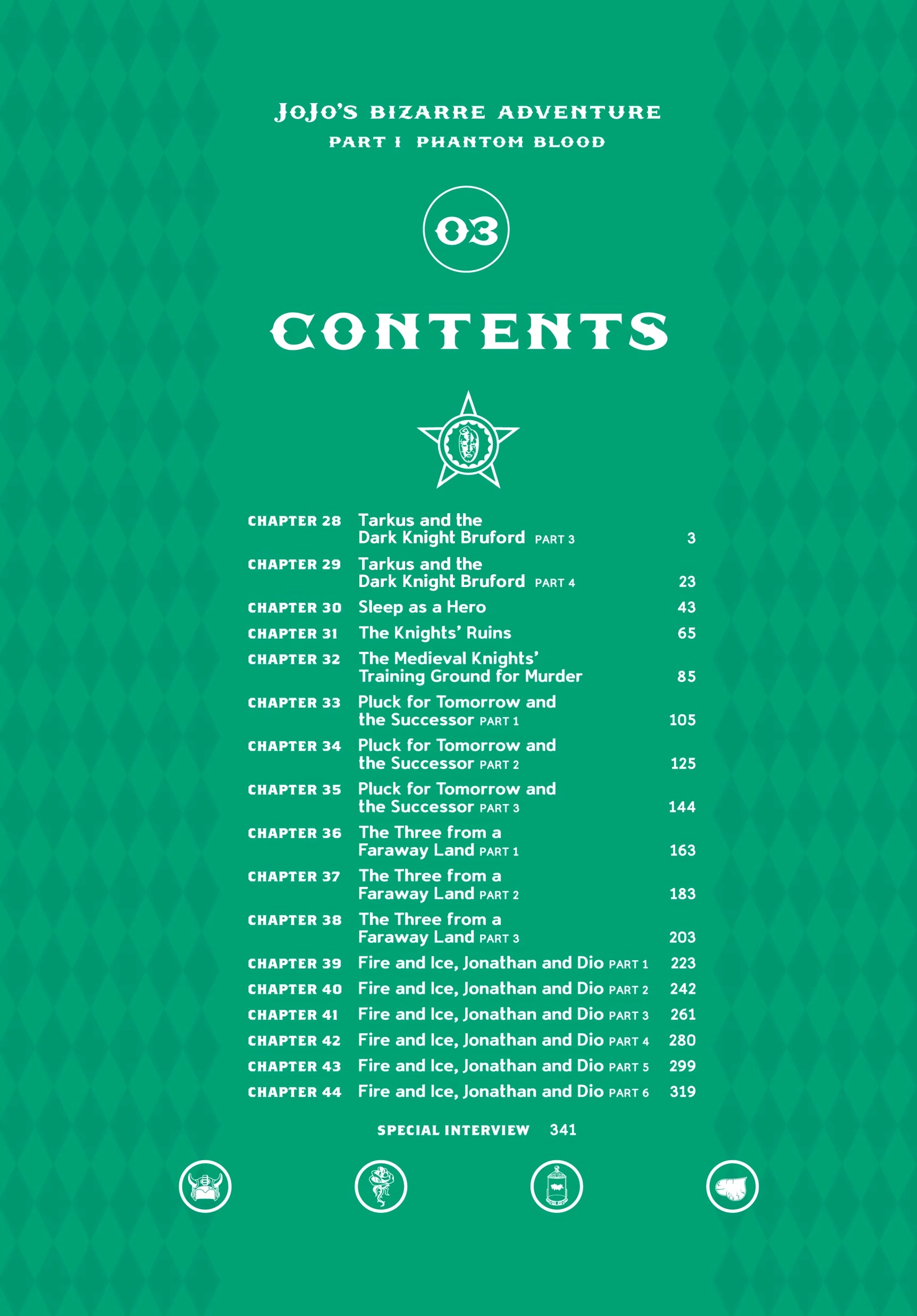 Read Phantom Blood Manga Online