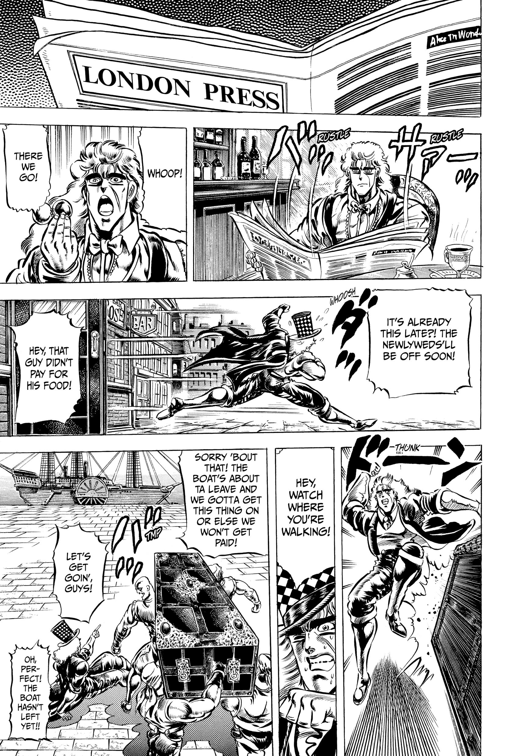 Read Phantom Blood Manga Online