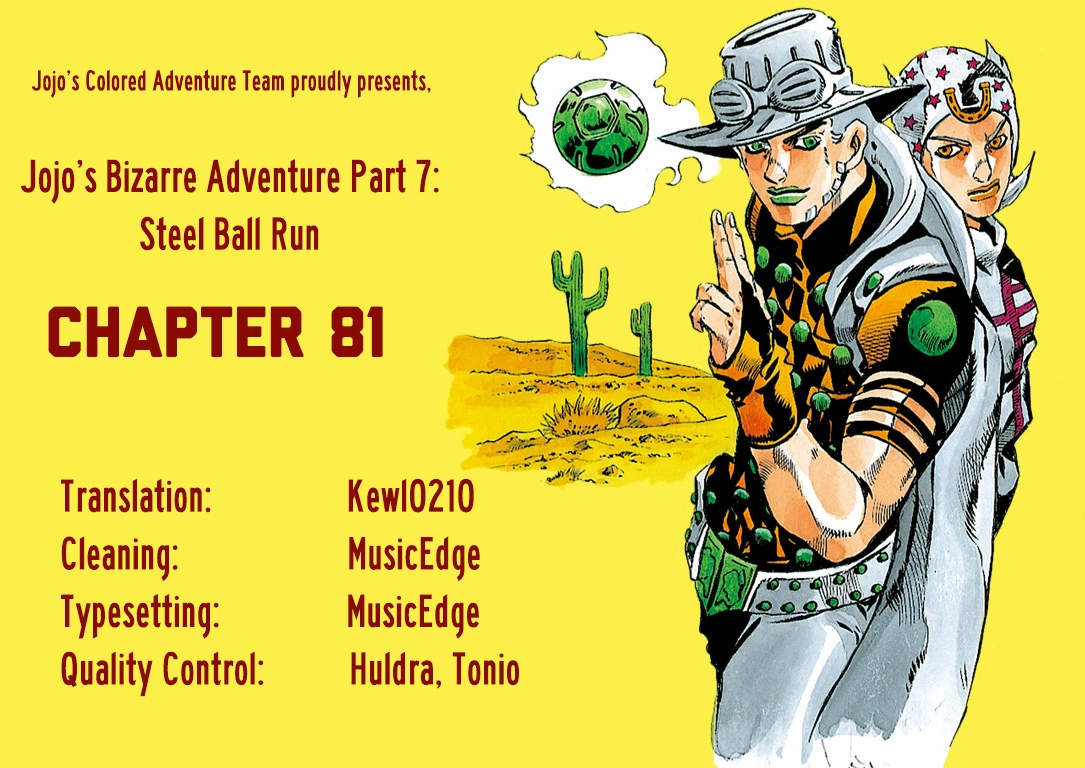 Read Steel Ball Run Manga Online