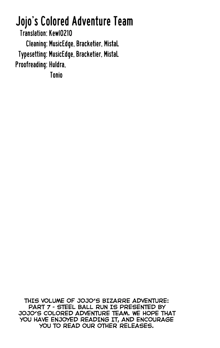 Read Steel Ball Run Manga Online