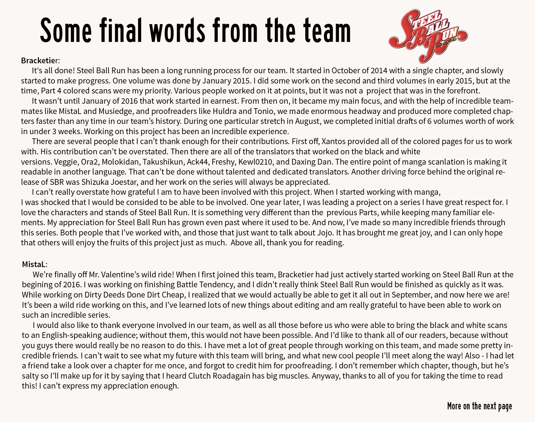 Read Steel Ball Run Manga Online