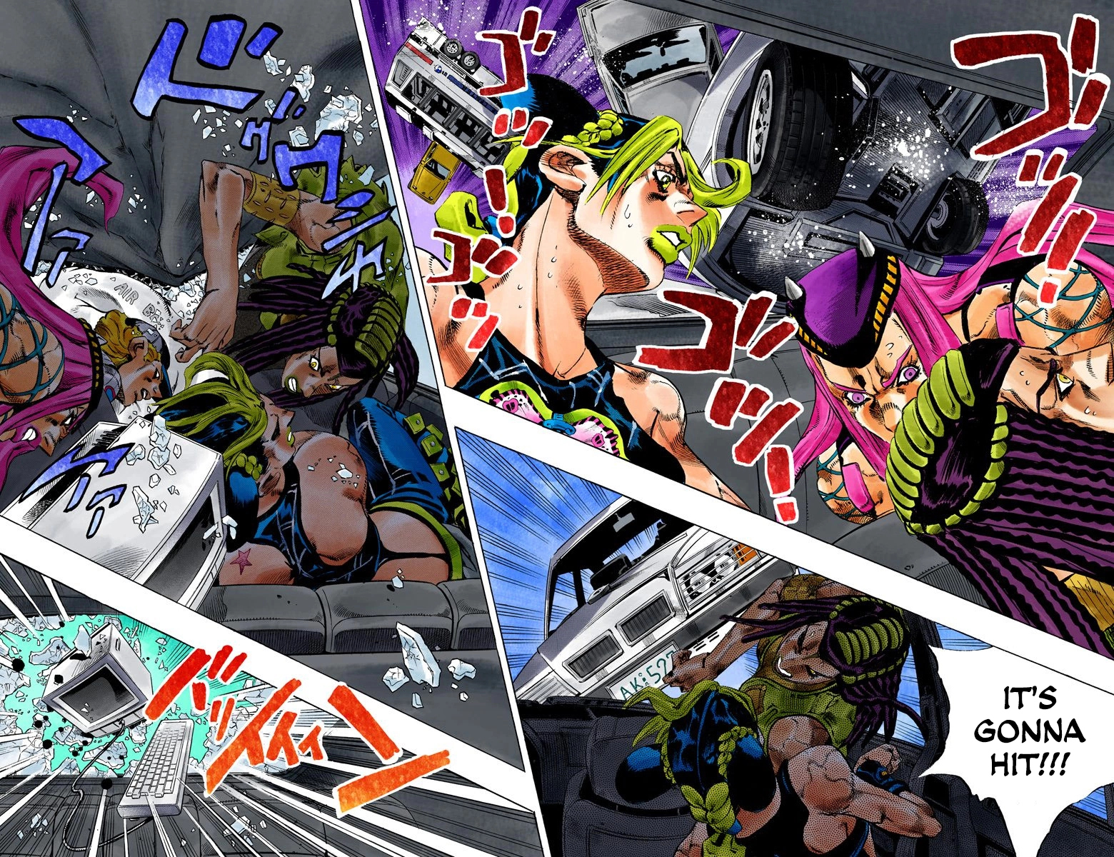 Read Stone Ocean Manga Online