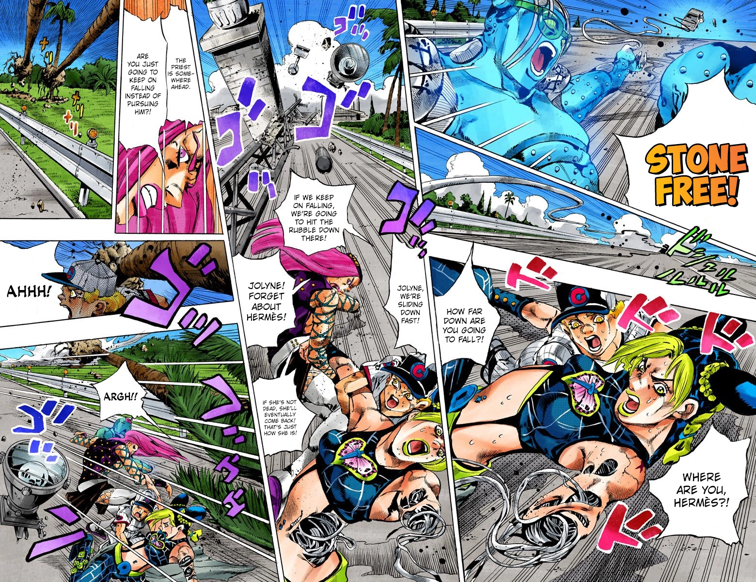 Read Stone Ocean Manga Online