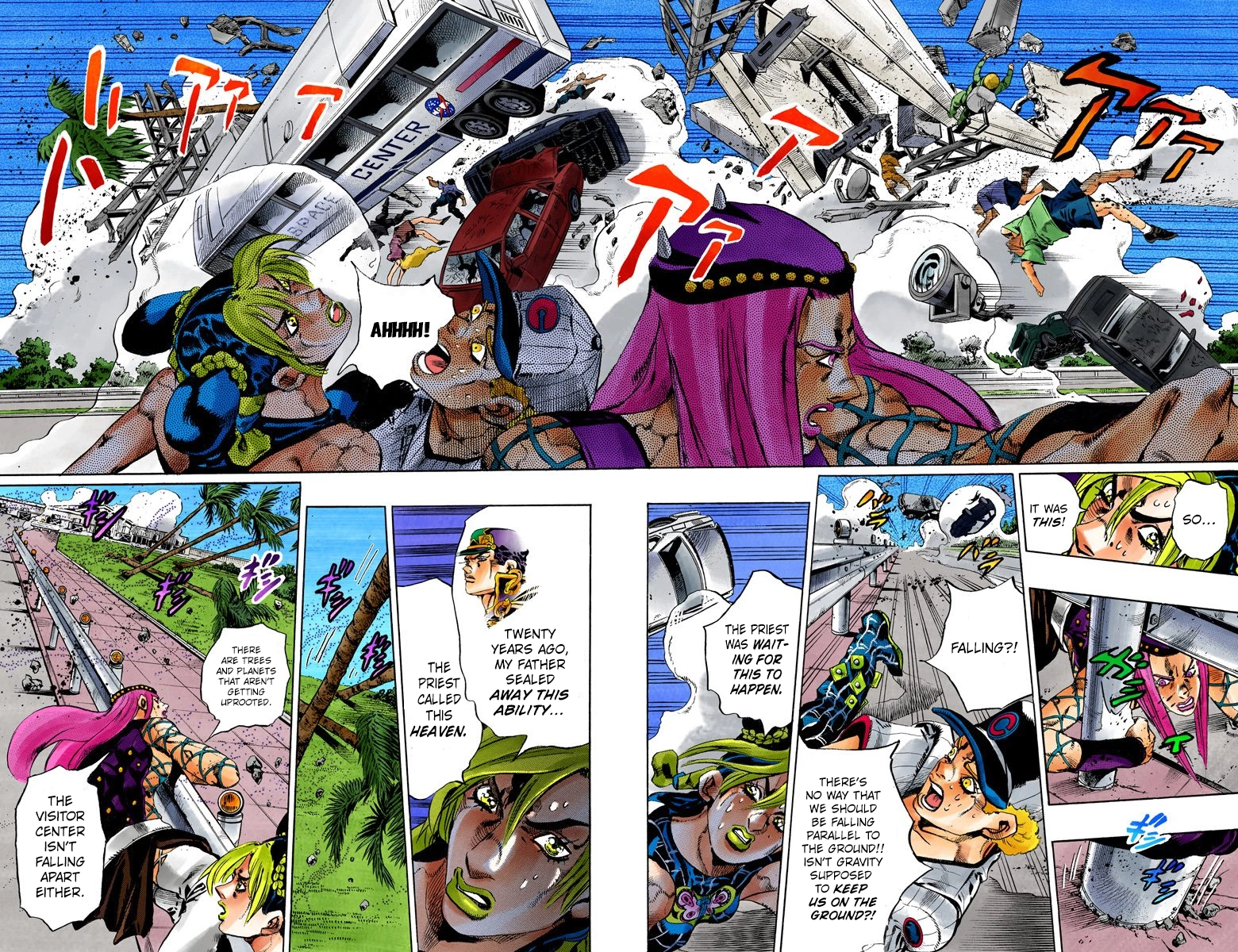 Read Stone Ocean Manga Online