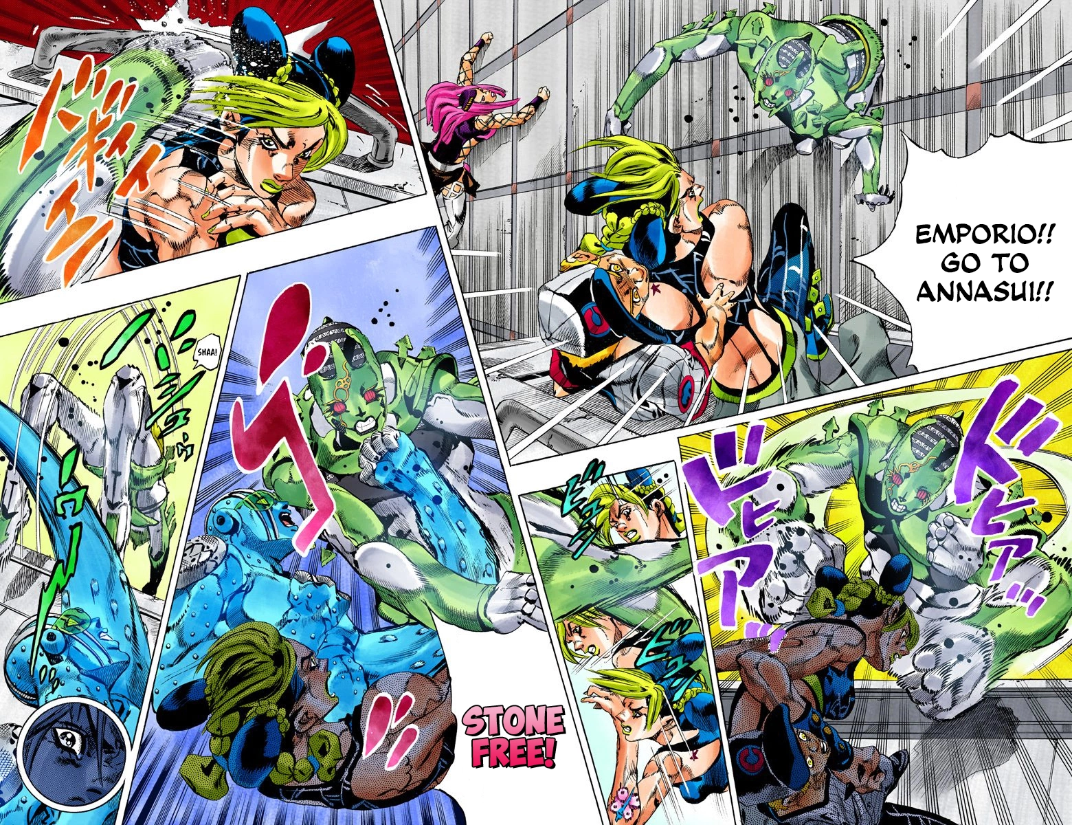 Read Stone Ocean Manga Online