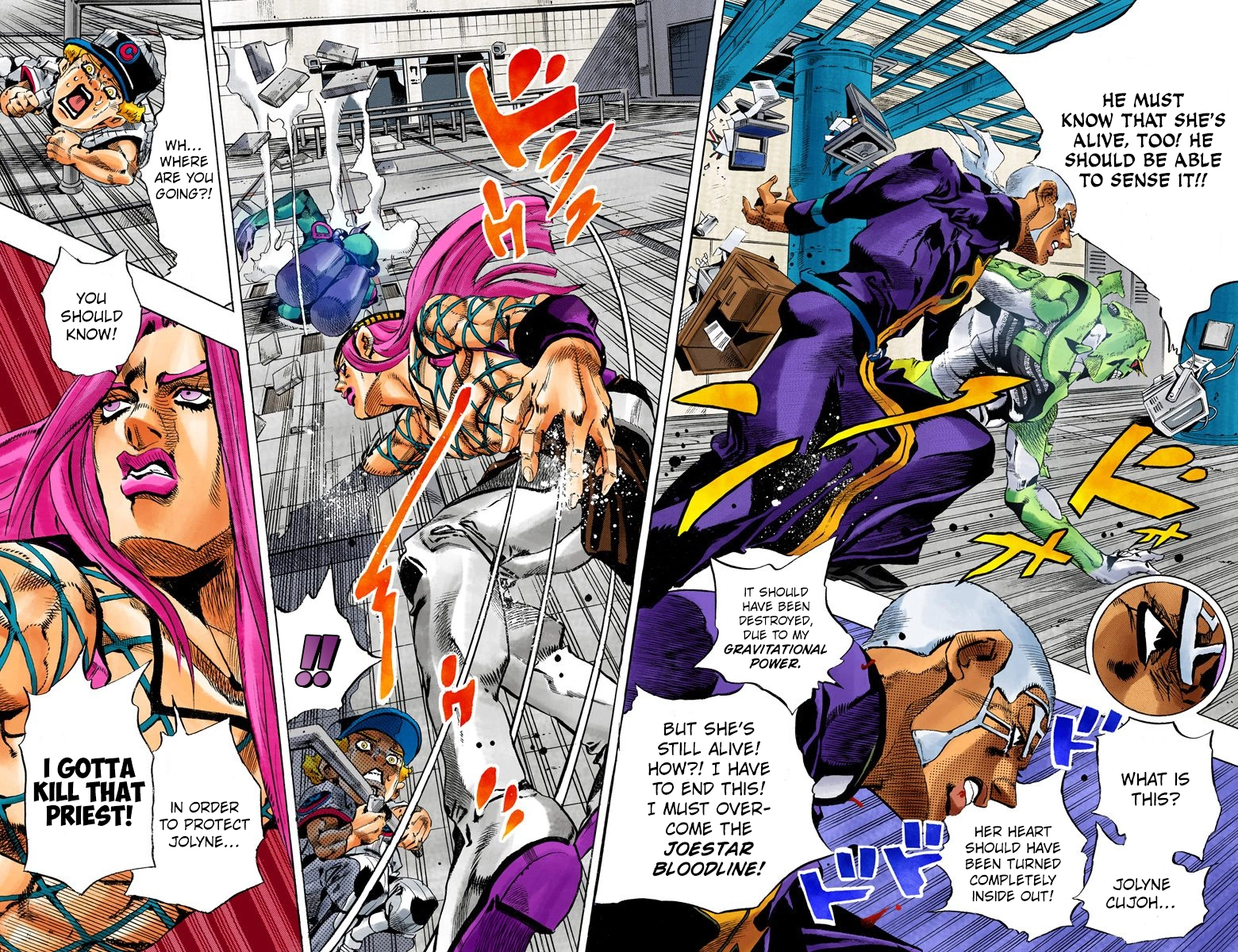 Read Stone Ocean Manga Online