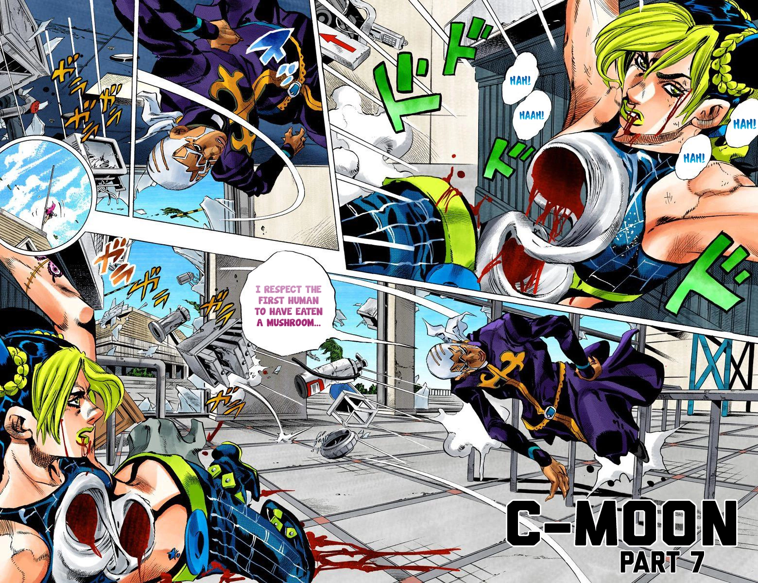 Read Stone Ocean Manga Online