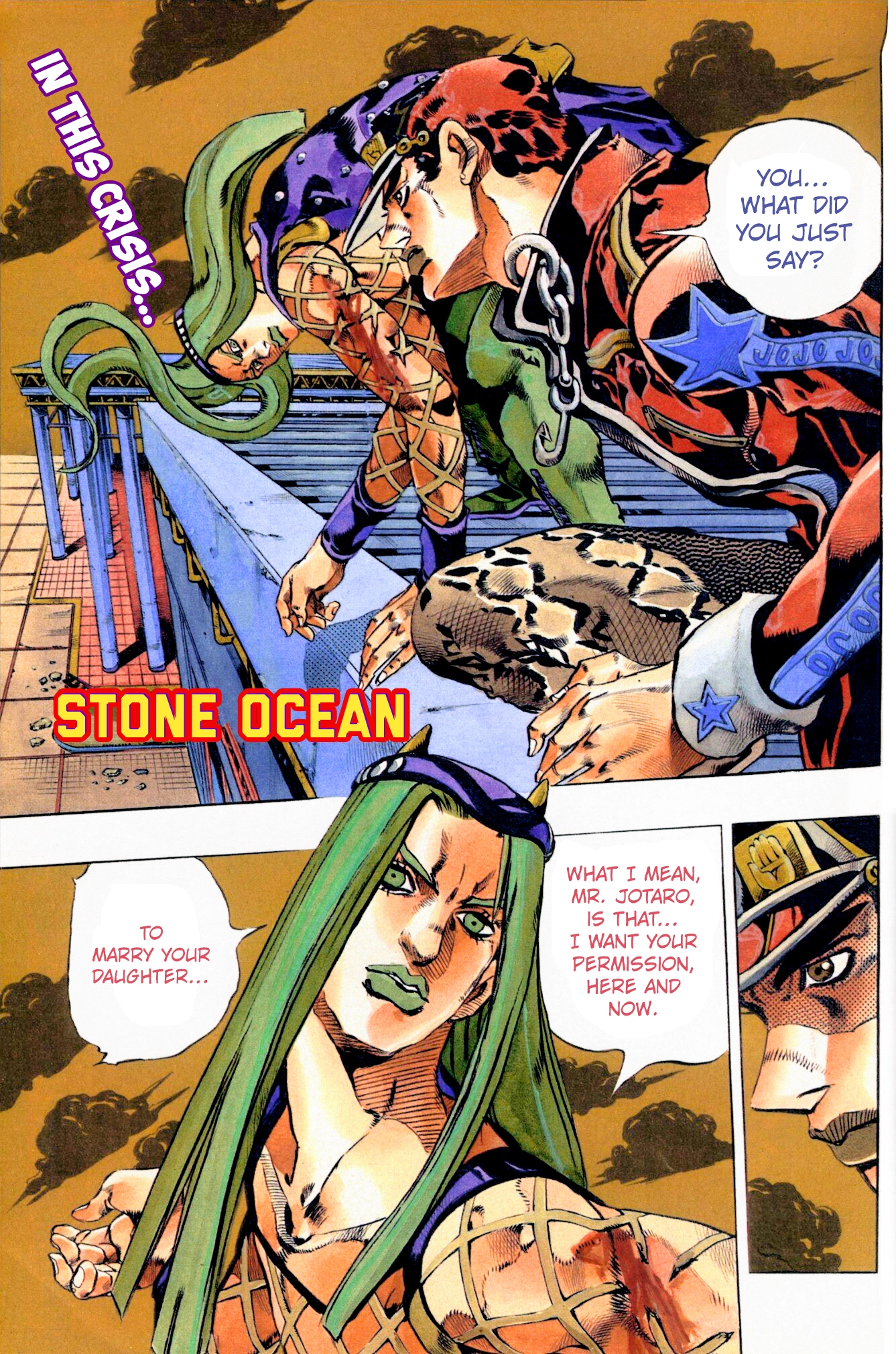 Read Stone Ocean Manga Online