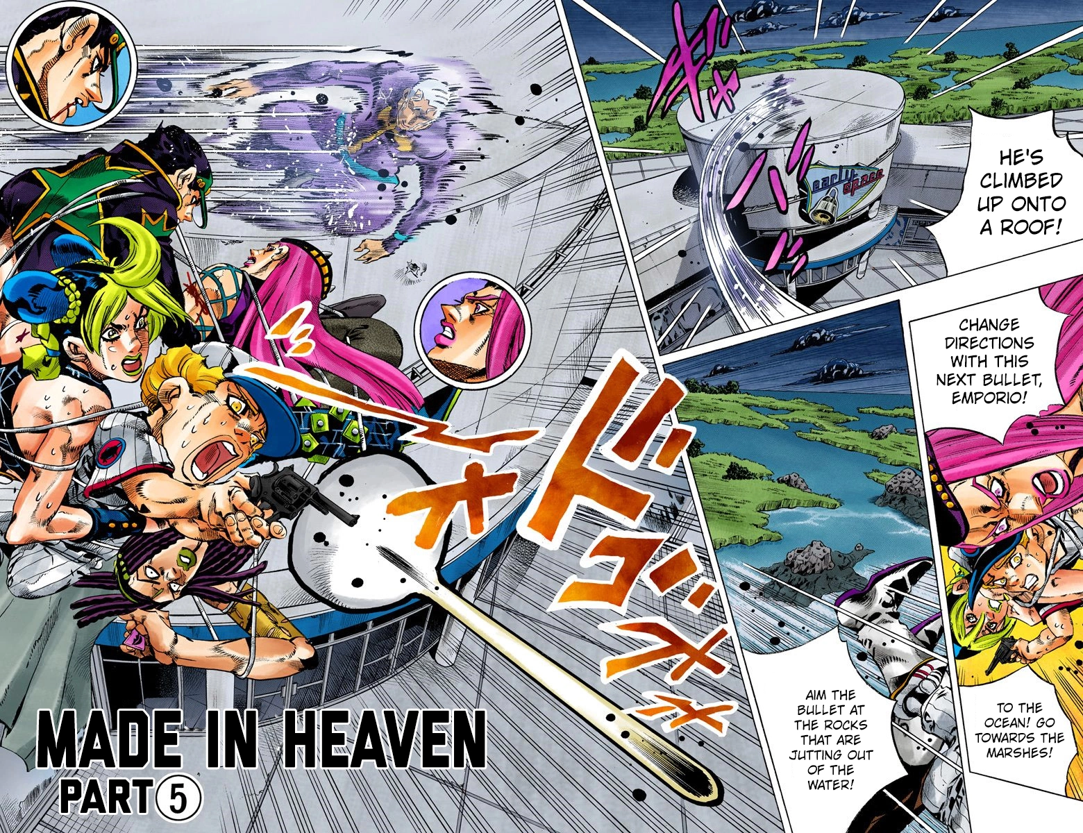 Read Stone Ocean Manga Online