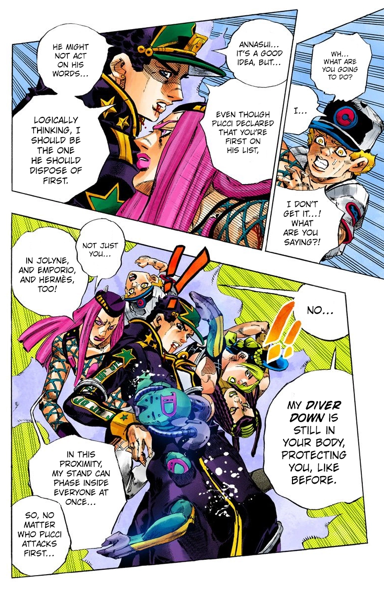 Read Stone Ocean Manga Online
