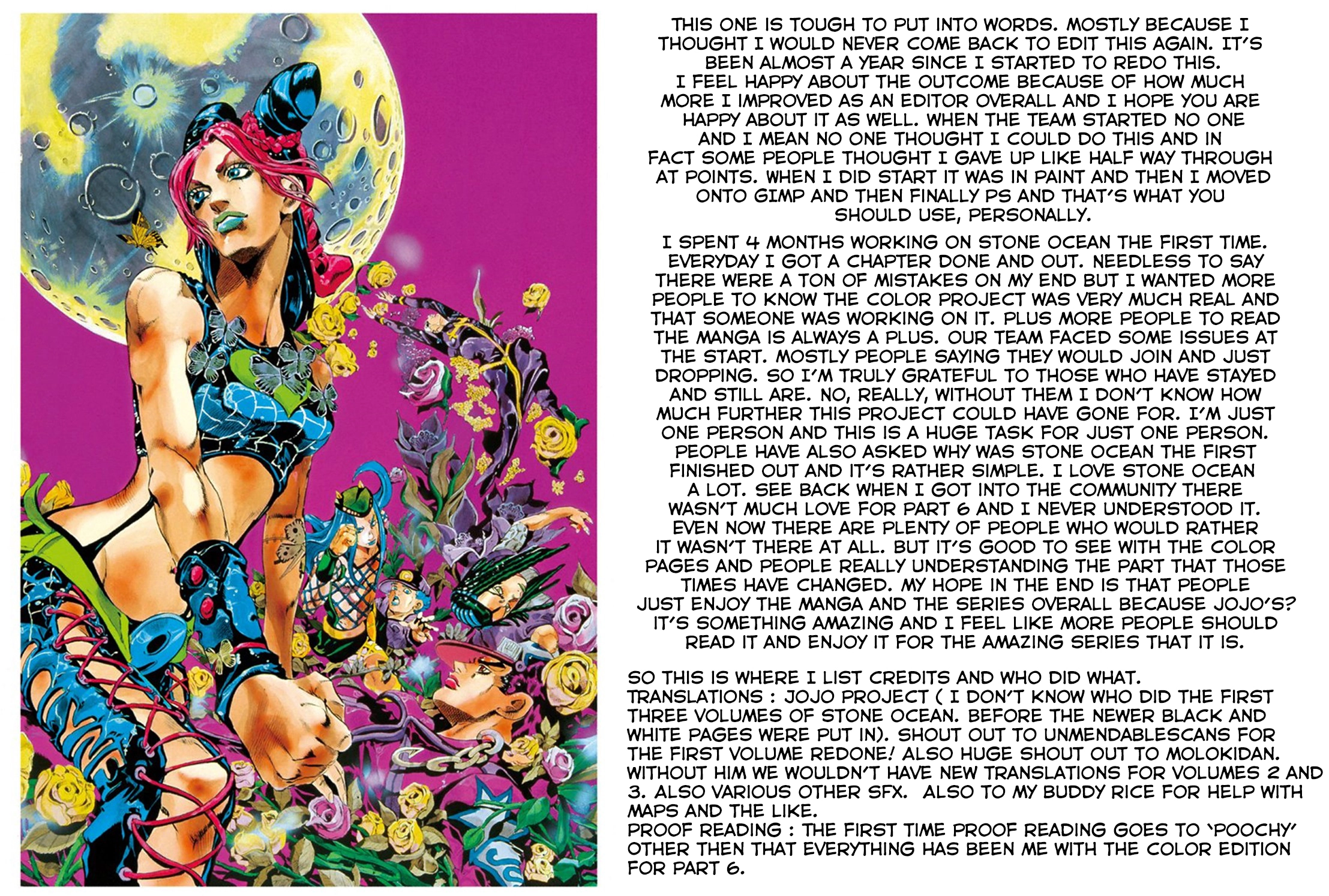 Read Stone Ocean Manga Online