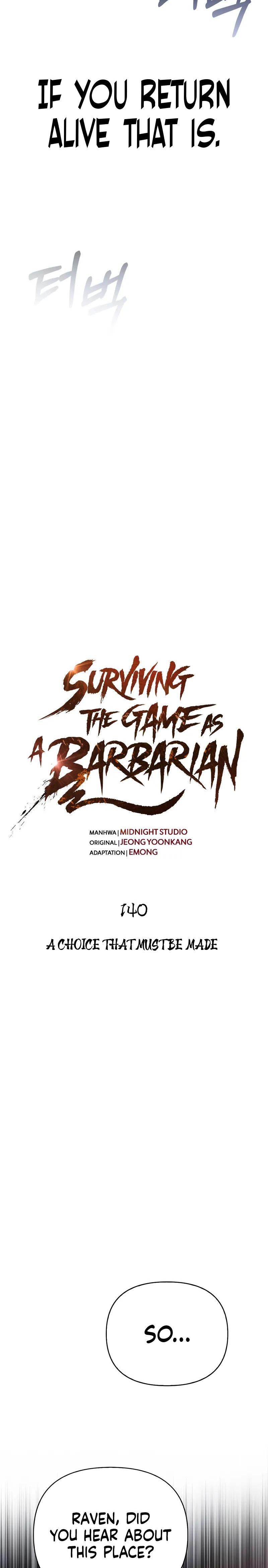 Read Surviving the Game as a Barbarian Manga Online