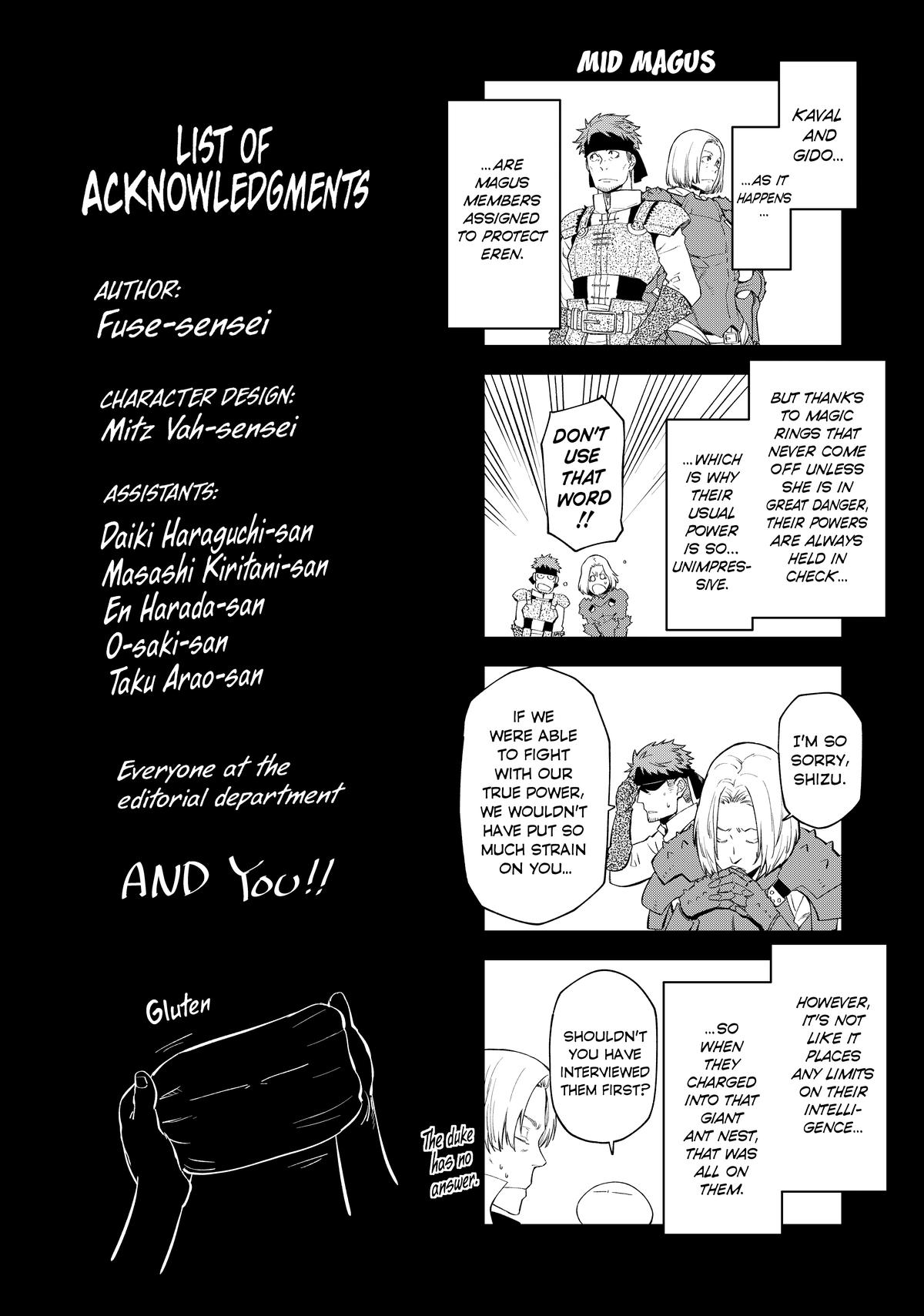 Read That Time I Got Reincarnated as a Slime Manga Online