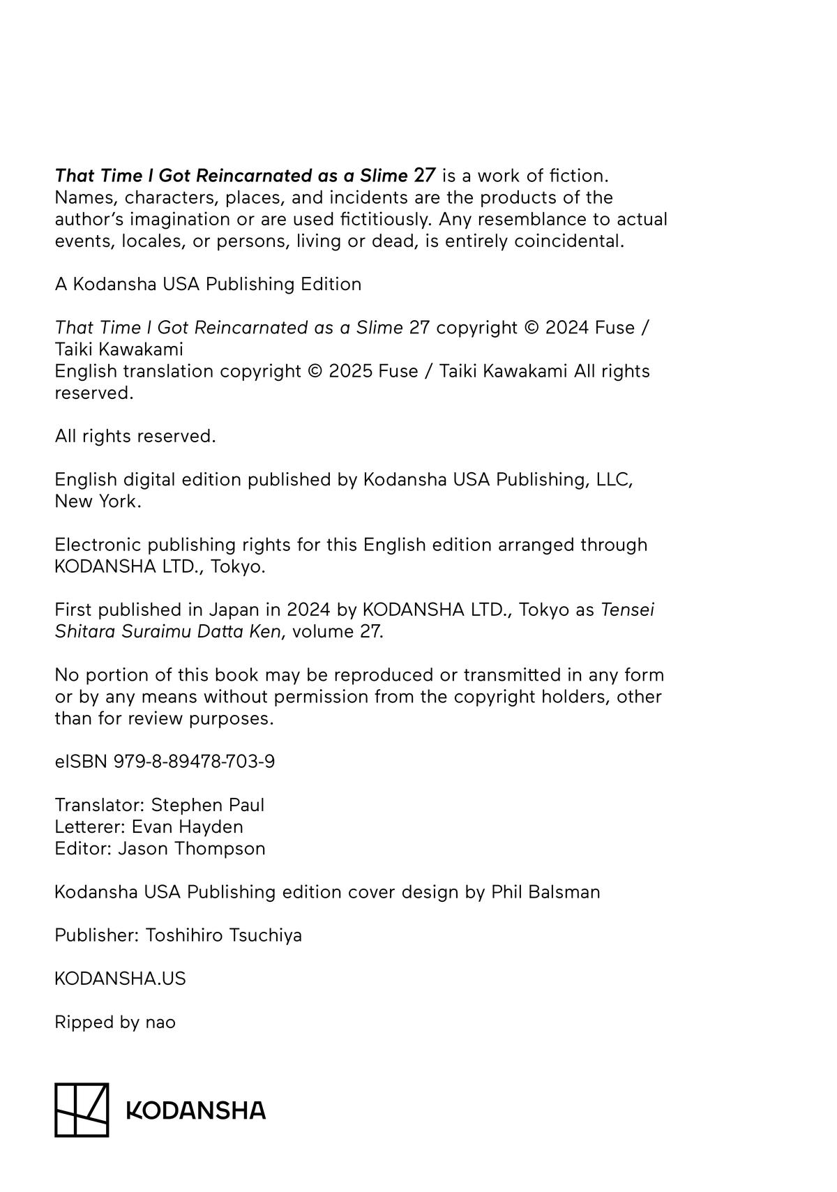 Read That Time I Got Reincarnated as a Slime Manga Online