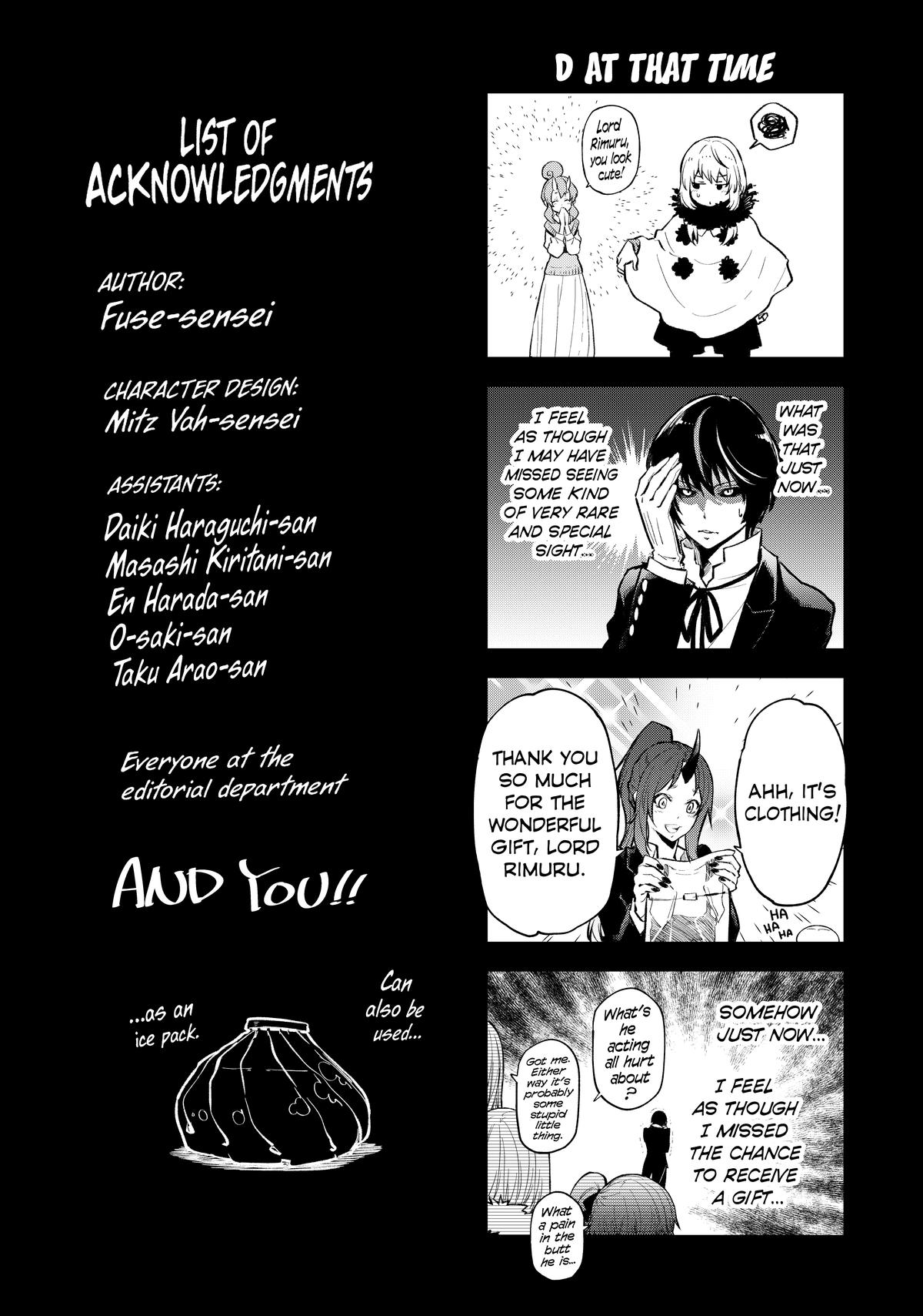 Read That Time I Got Reincarnated as a Slime Manga Online