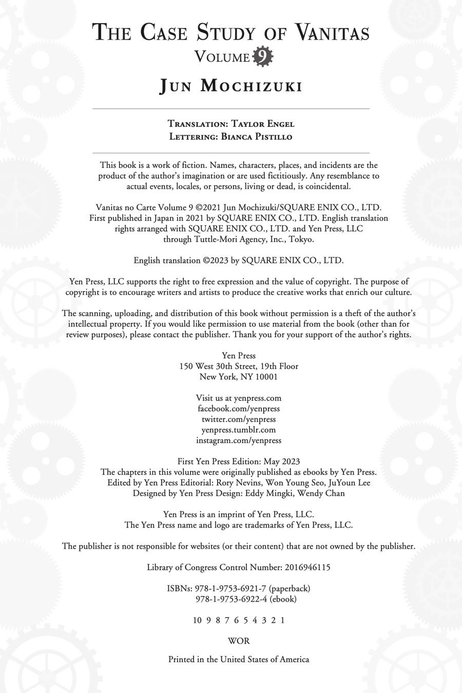 Read The Case Study of Vanitas Manga Online