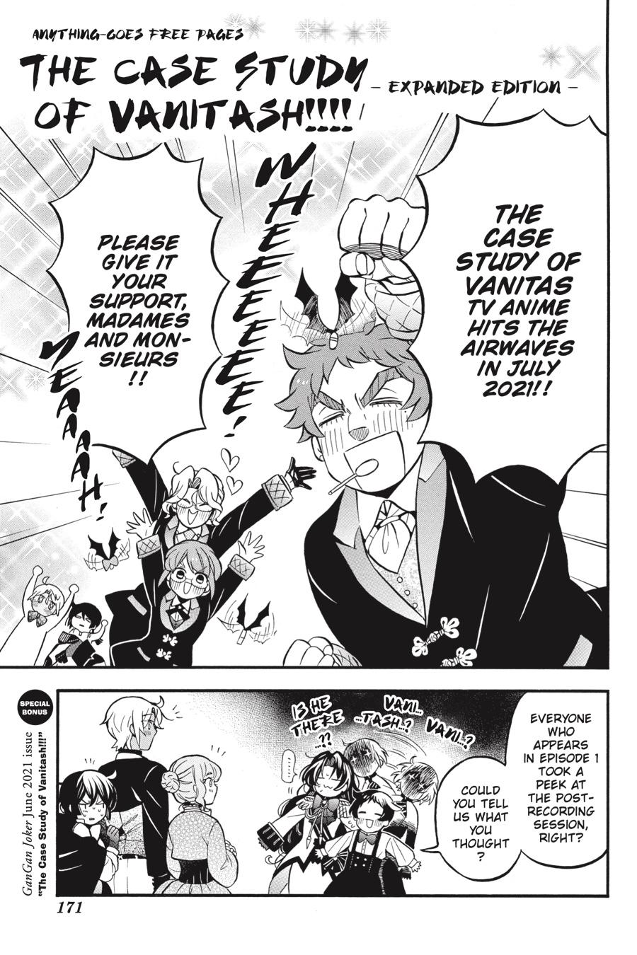 Read The Case Study of Vanitas Manga Online