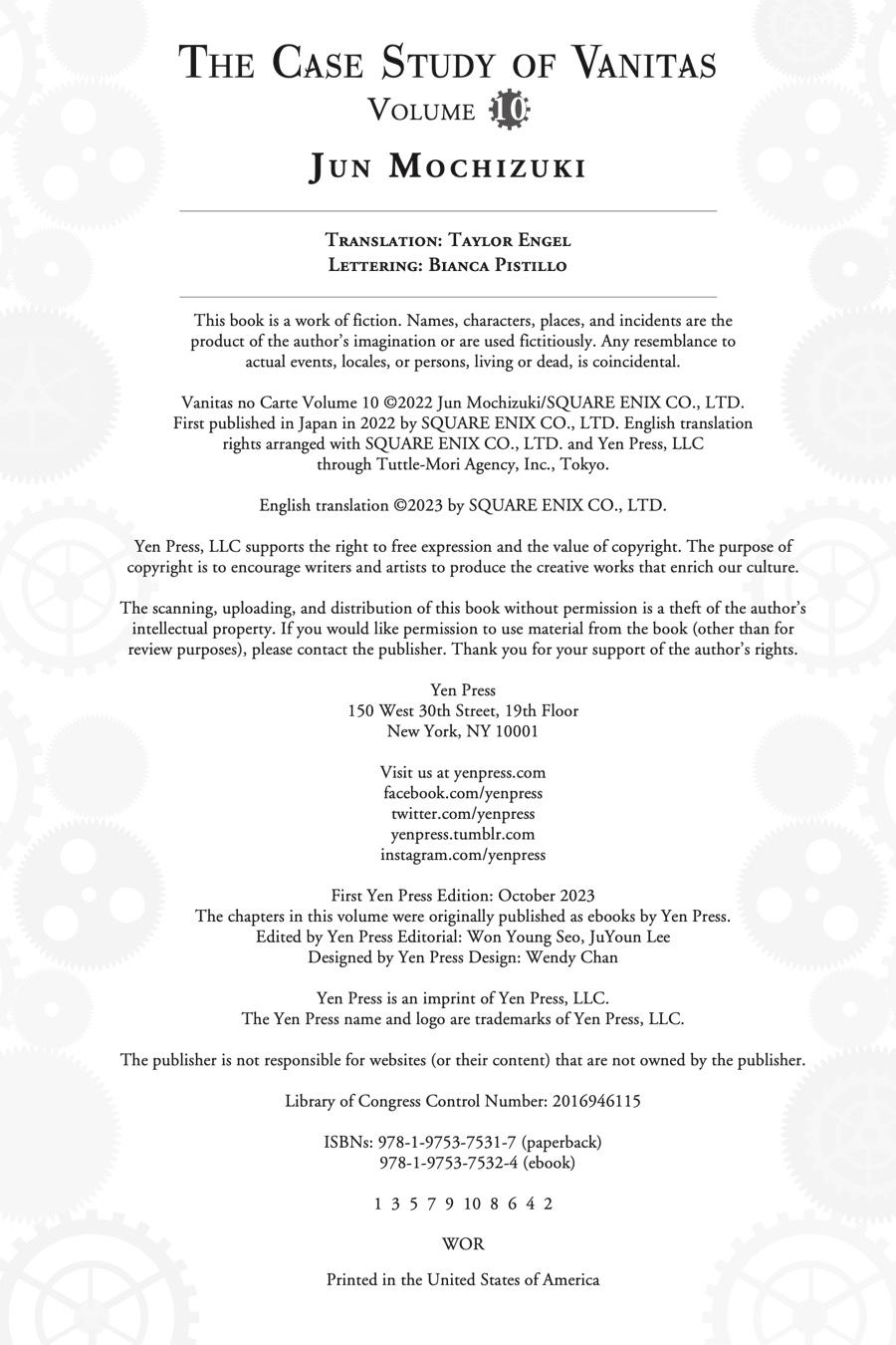 Read The Case Study of Vanitas Manga Online