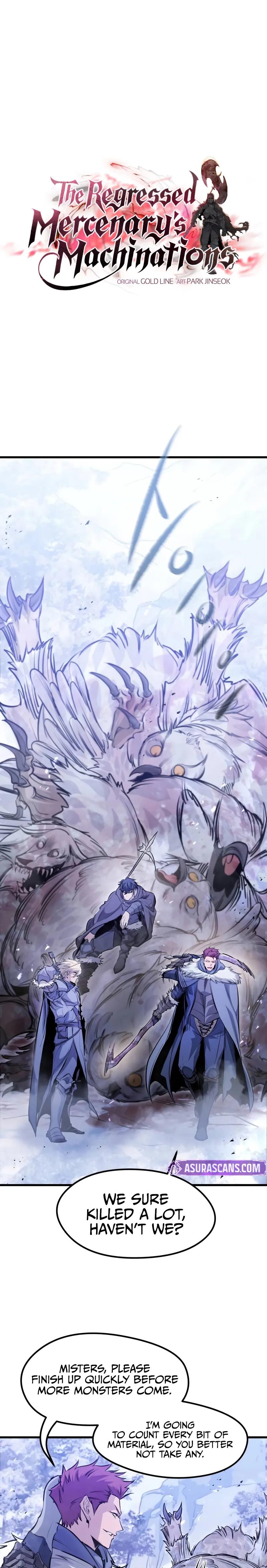 Read The Regressed Mercenary Has a Plan Manga Online