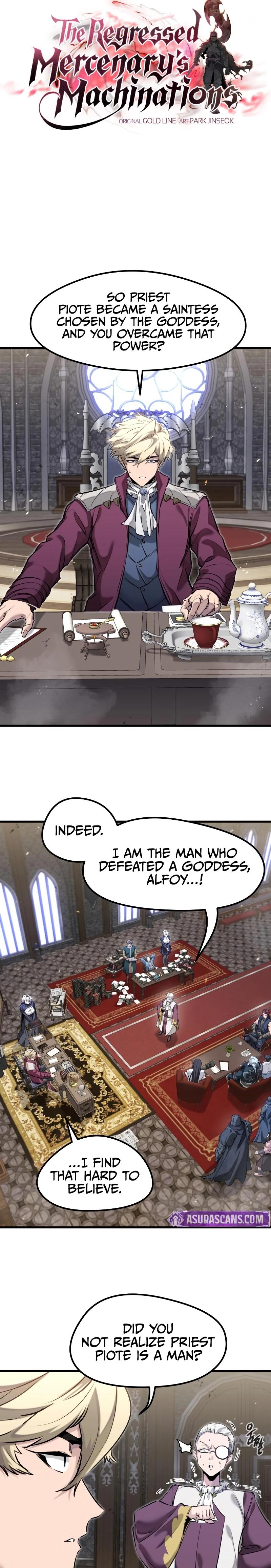 Read The Regressed Mercenary Has a Plan Manga Online