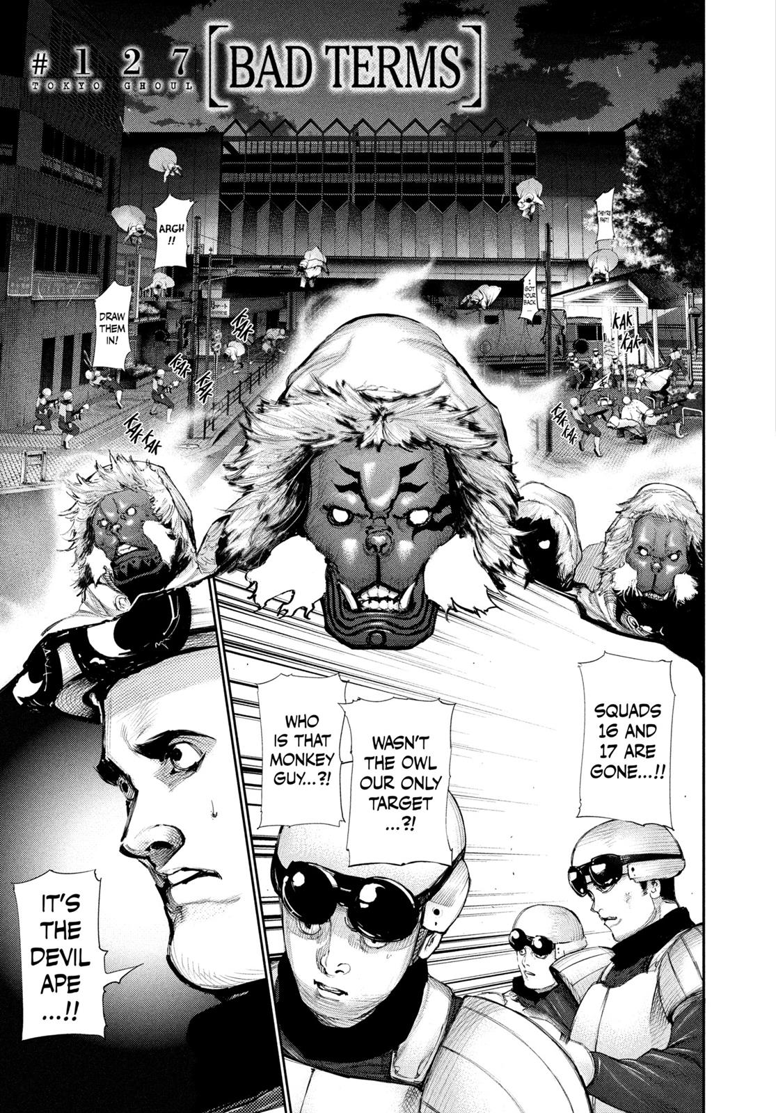 Read Tokyo Ghoul Manga Online