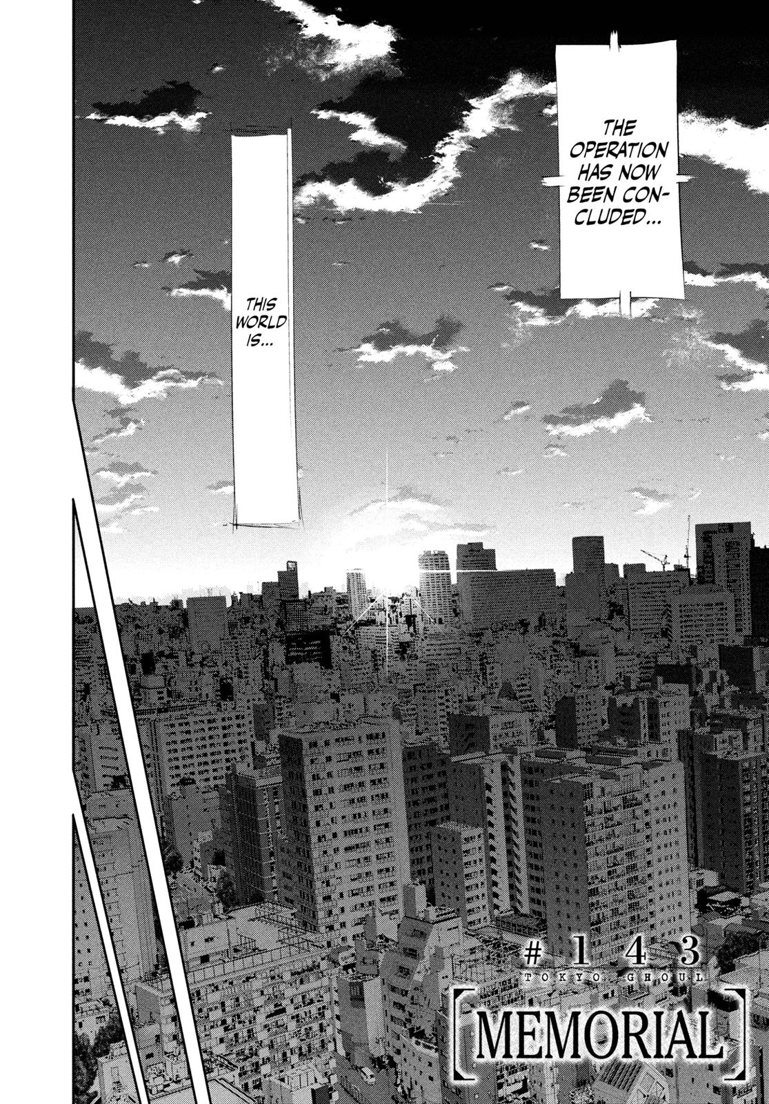 Read Tokyo Ghoul Manga Online