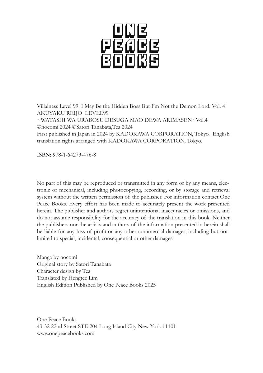 Read Villainess Level 99 Manga Online