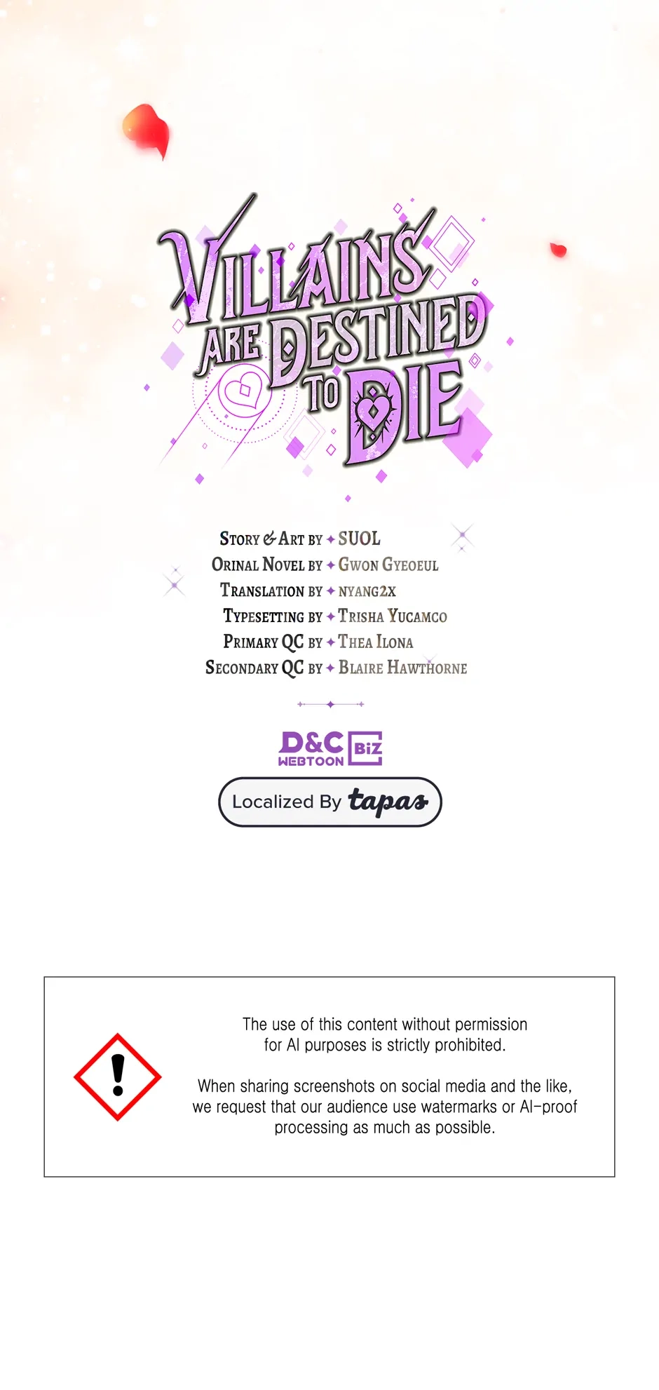 Read Villains Are Destined to Die Manga Online