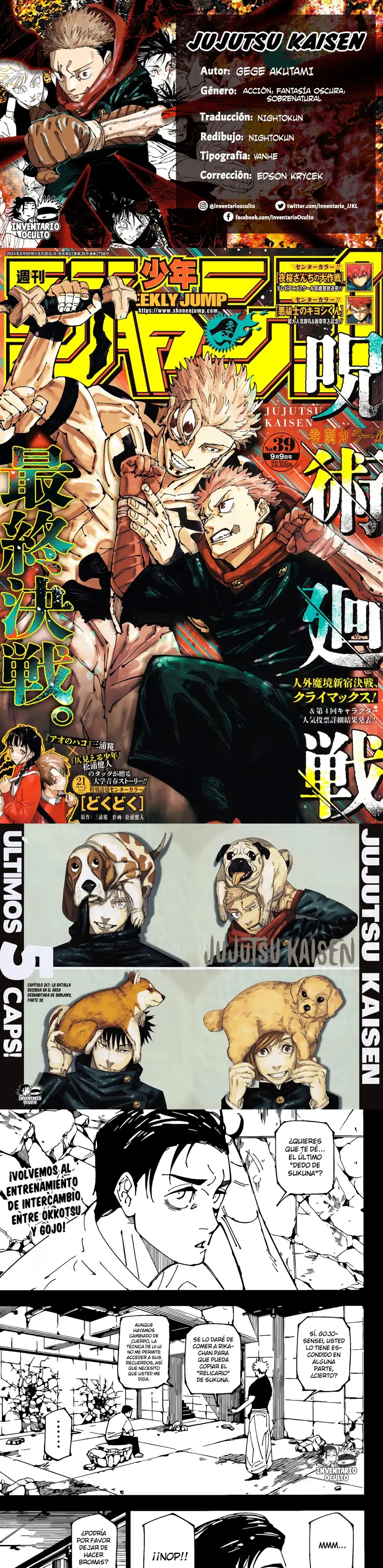 Read Jujutsu Kaisen ES Manga Online