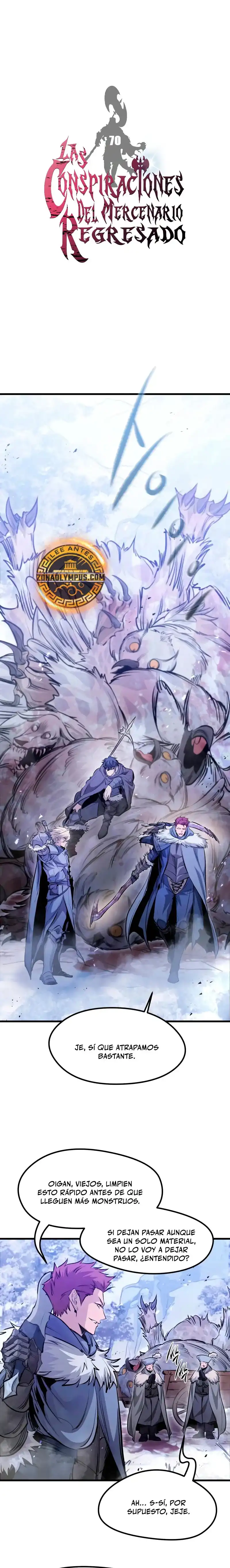 Read Las Conspiraciones Del Mercenario Regresado ES Manga Online