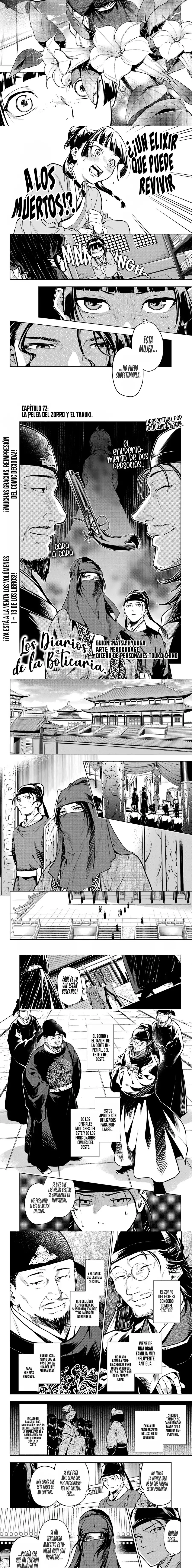 Read Los Diarios de la Boticaria ES Manga Online