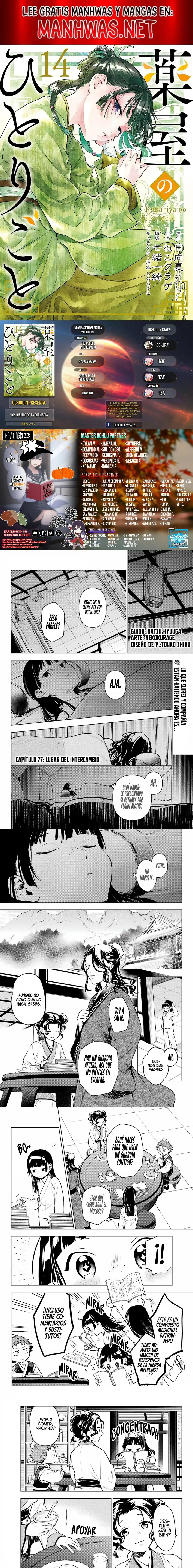 Read Los Diarios de la Boticaria ES Manga Online
