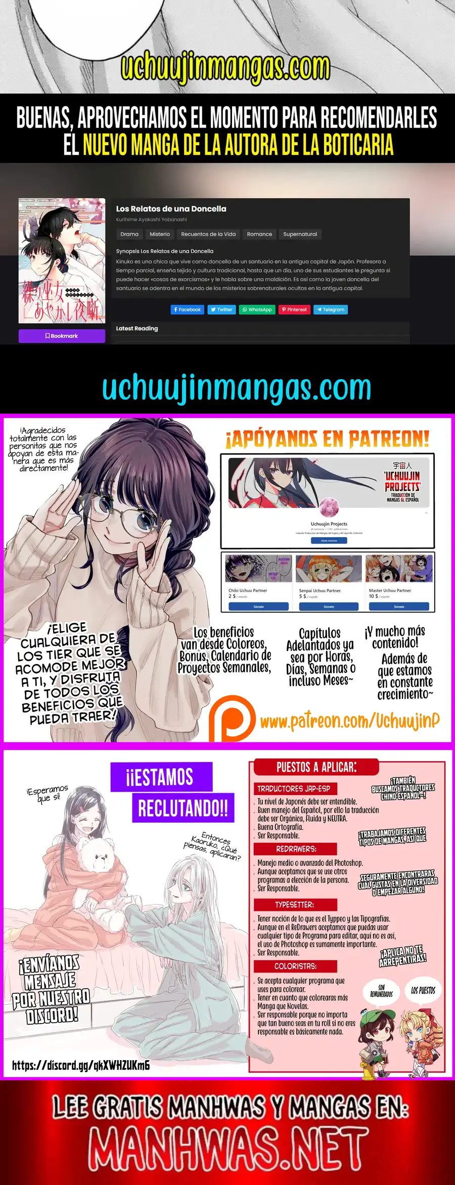 Read Los Diarios de la Boticaria ES Manga Online