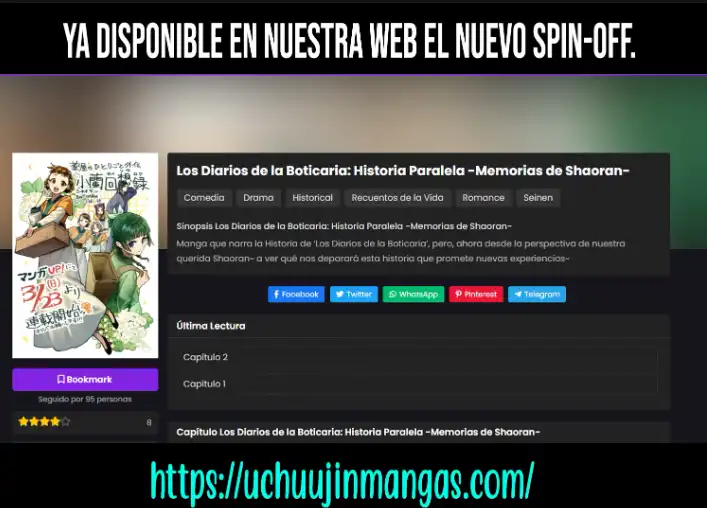 Read Los Diarios de la Boticaria ES Manga Online