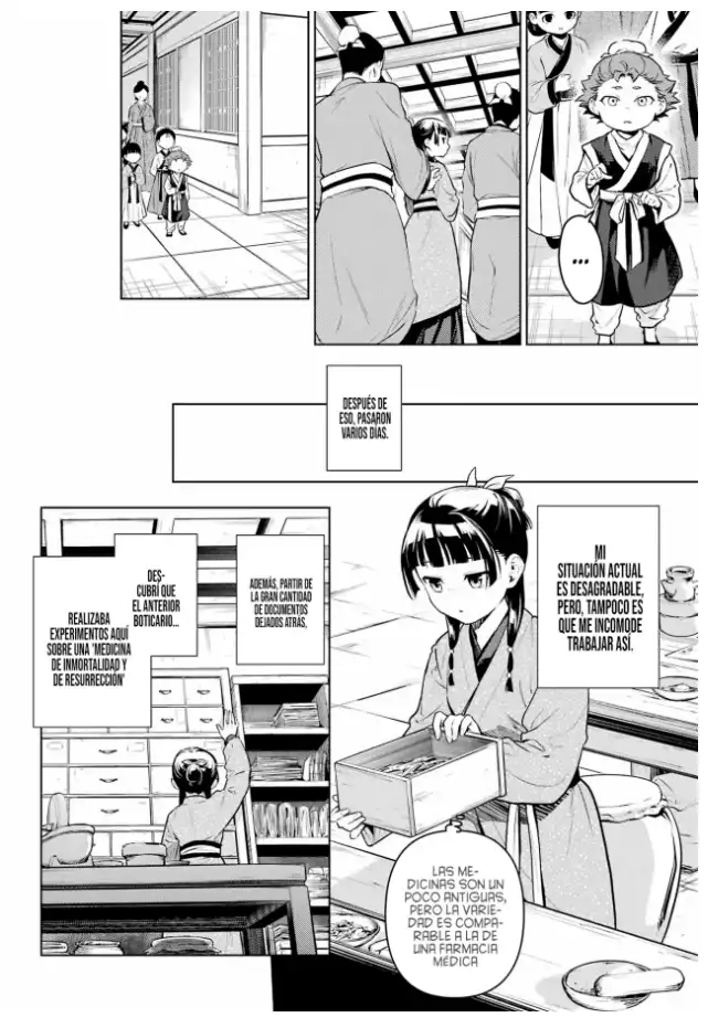 Read Los Diarios de la Boticaria ES Manga Online