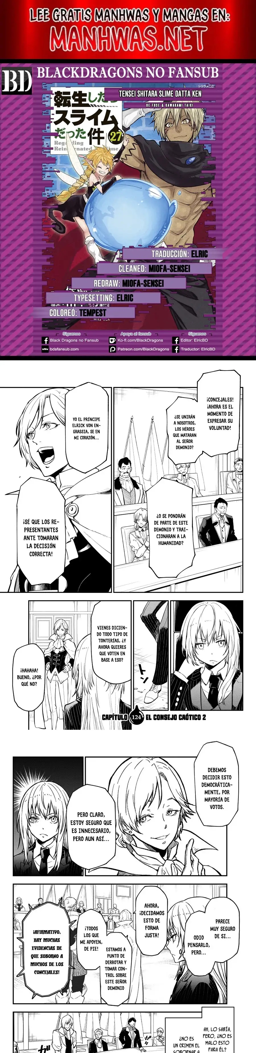 Read Tensei Shitara Slime Datta Ken ES Manga Online