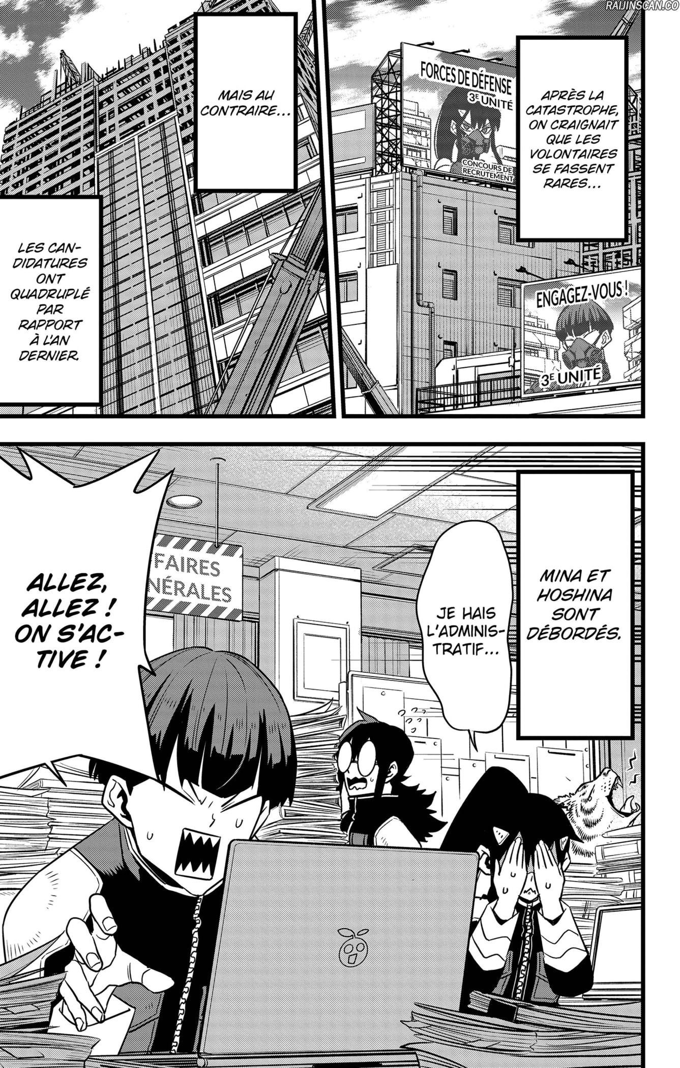 Read Kaiju No 8 FR Manga Online