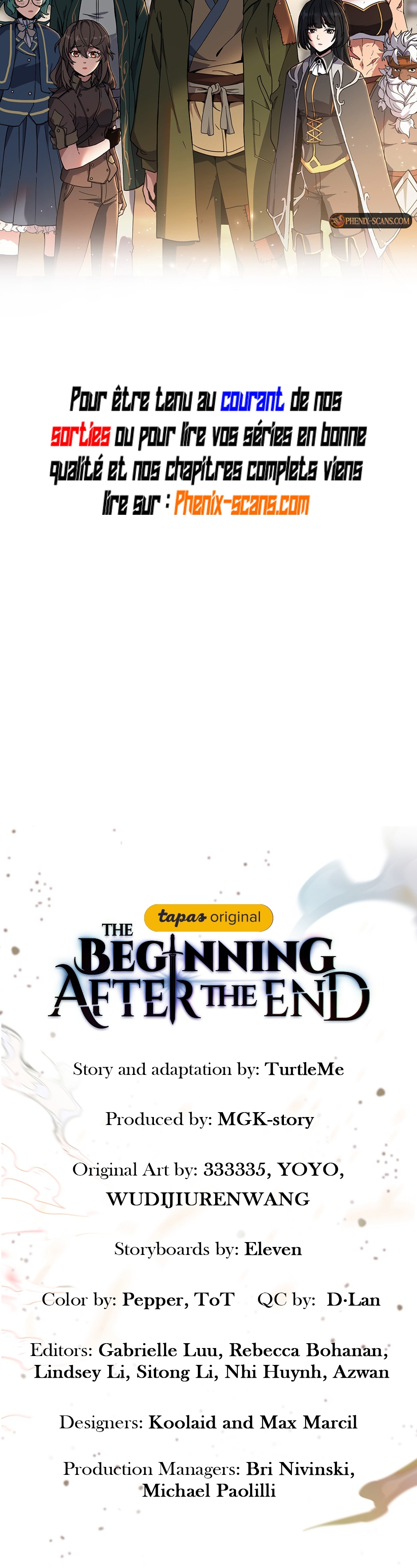 Read The Beginning After the End FR Manga Online