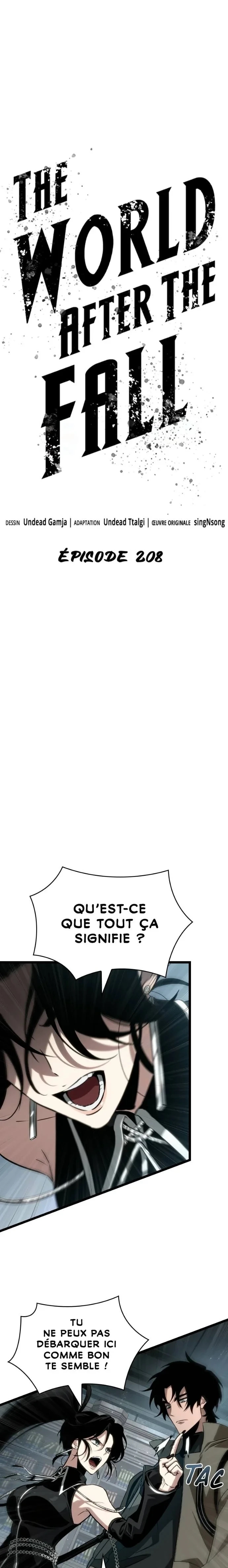 Read The World After the Fall FR Manga Online