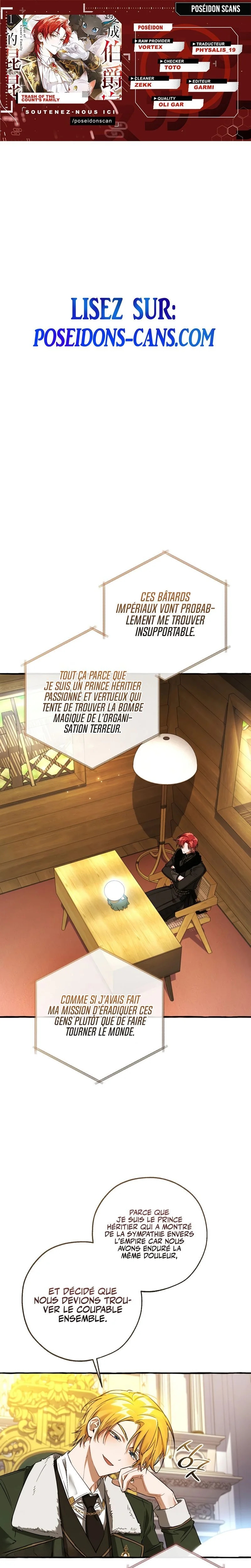 Read Trash of the Count’s Family FR Manga Online